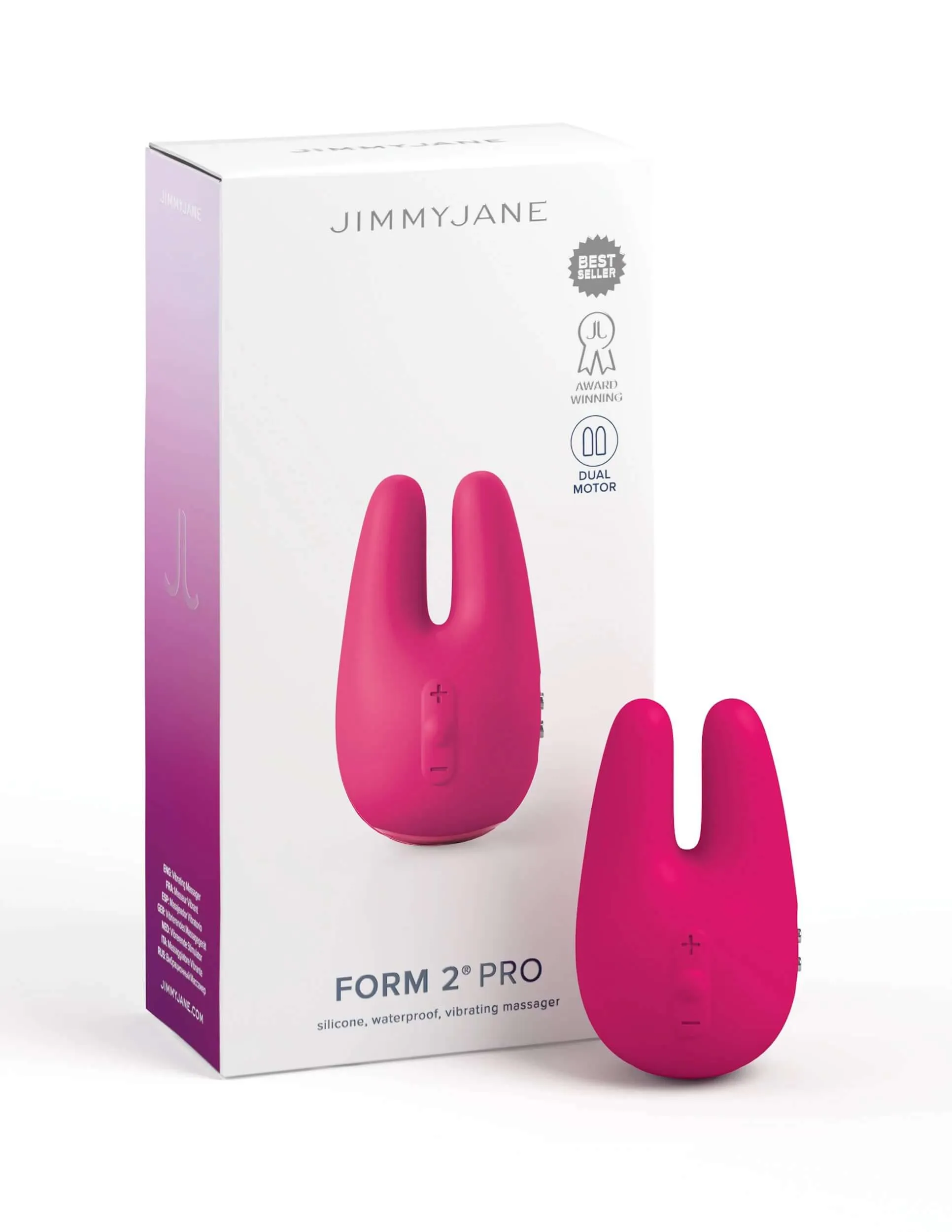 Jimmy Jane Form 2 Pro - Pink Vibrating Massager