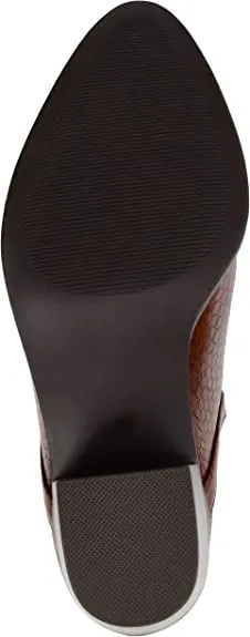 Journee Collection Womens Terri Bootie Brown, 7.5 Womens US