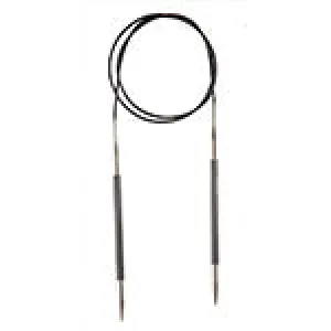 KNITTER'S PRIDE Karbonz 40cm (16″) Fixed Circular Knitting Needle - 6mm (US 10)