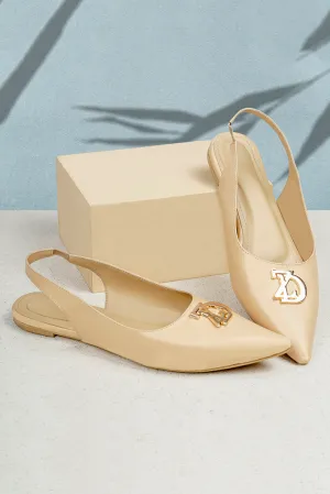 Kyra Flat Shoes - Brown