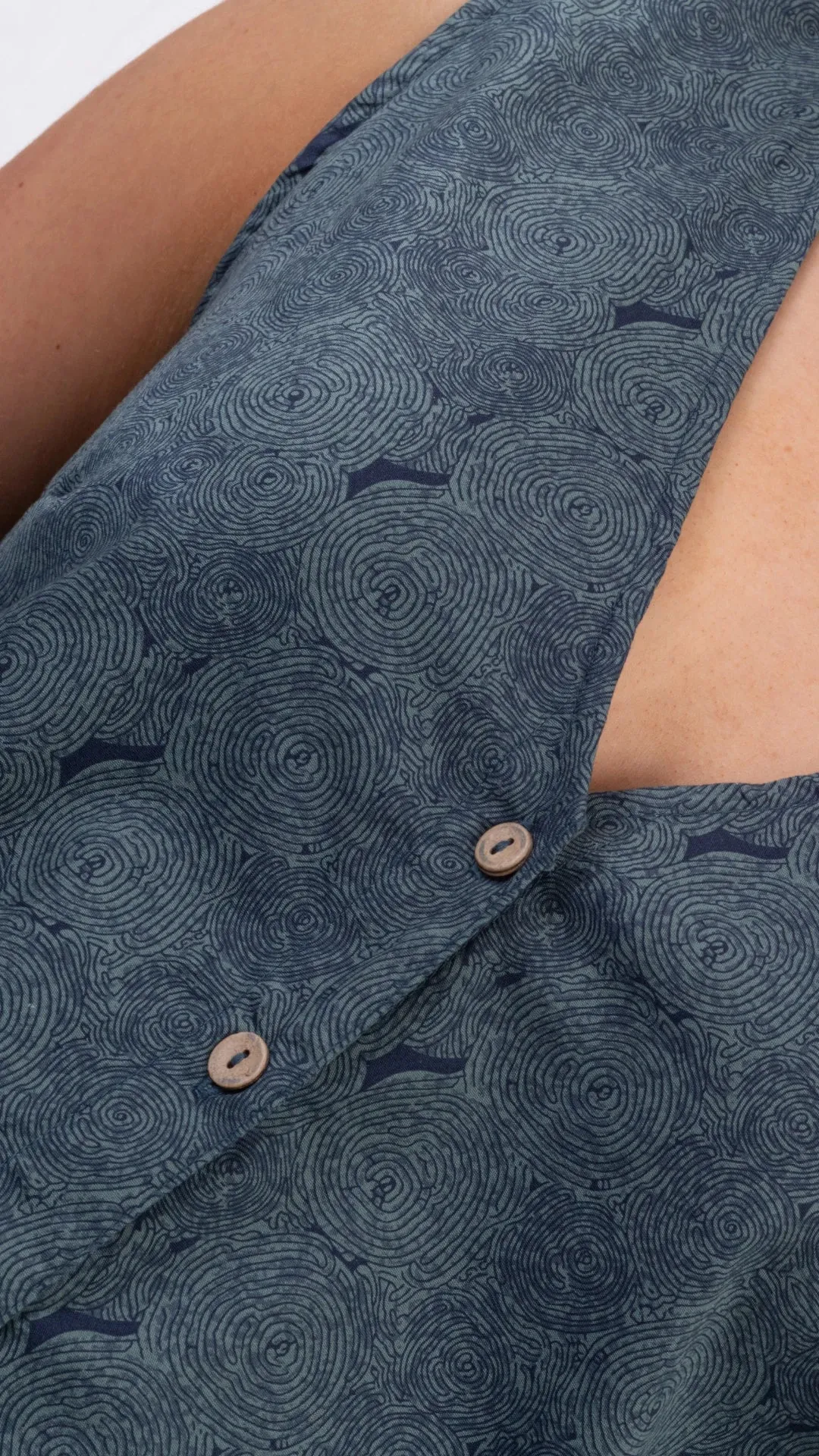 Limited Edition Prussian Blue Jumpsuit: Sustainable Women’s Fashion UK | Karee
