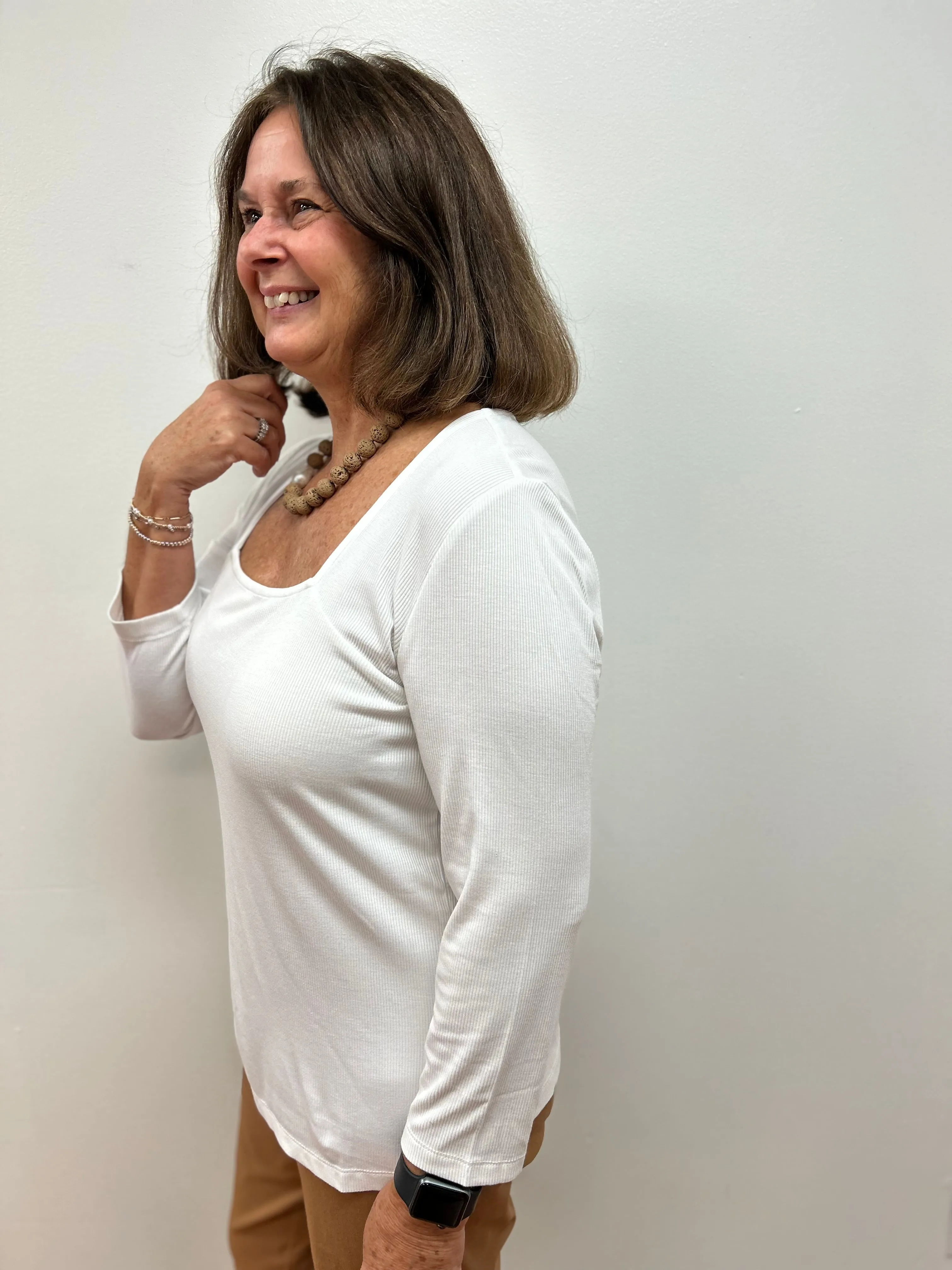 Liverpool Square Neck Top