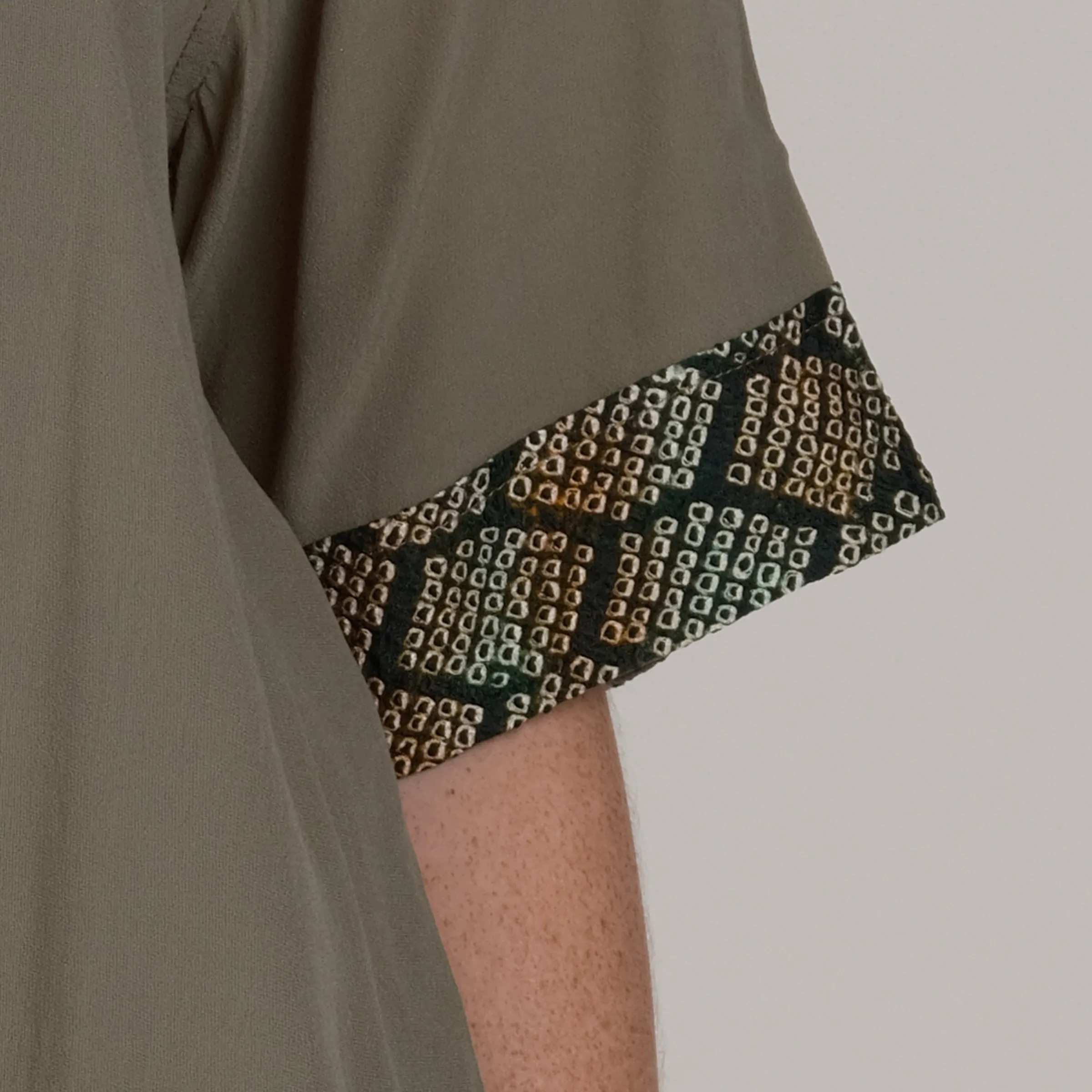 LONG SHIBORI SETS Sage Green GB-110