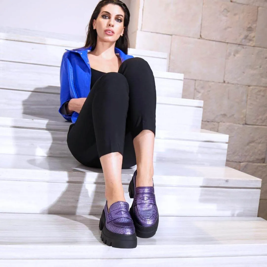 LOVE 65 - Amatista Regina Romero Zapato Tenis Urbano Sport Para Dama en Piel
