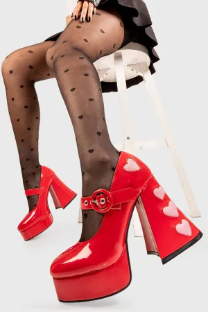 Love Sick Platform Heels