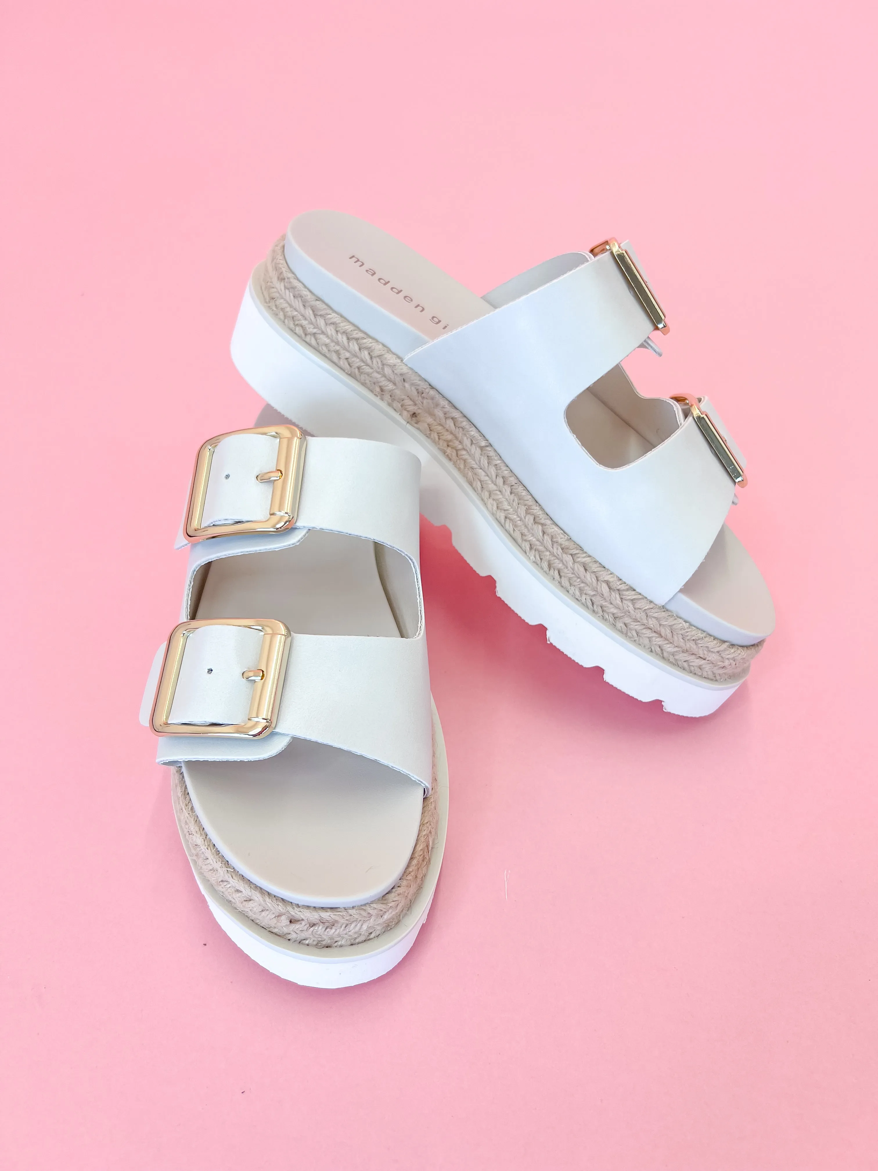 [Madden Girl] Mythical Bone Paris Sandal