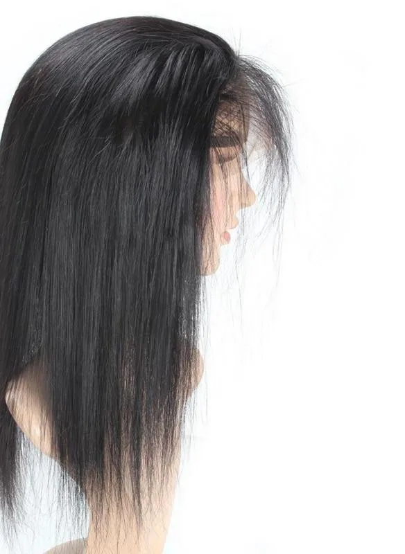 Malaysian Straight Hair 360 Lace Frontal
