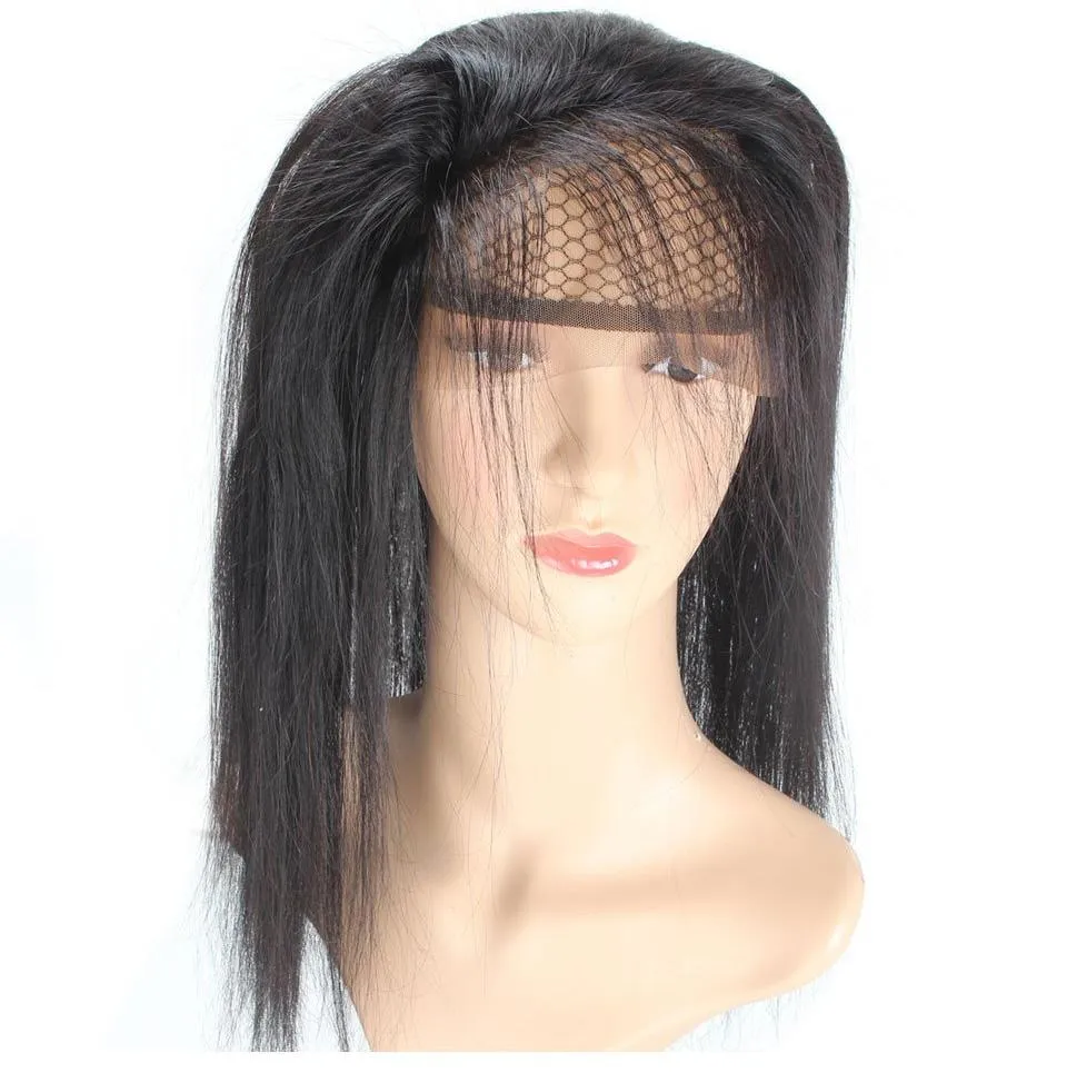 Malaysian Straight Hair 360 Lace Frontal