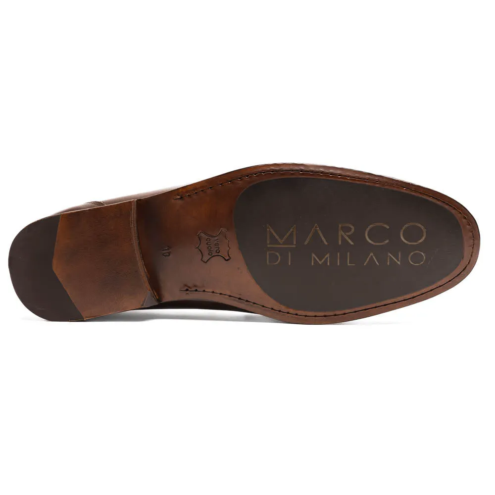 Marco Di Milano Cassarano in Brown Calf Leather Loafers