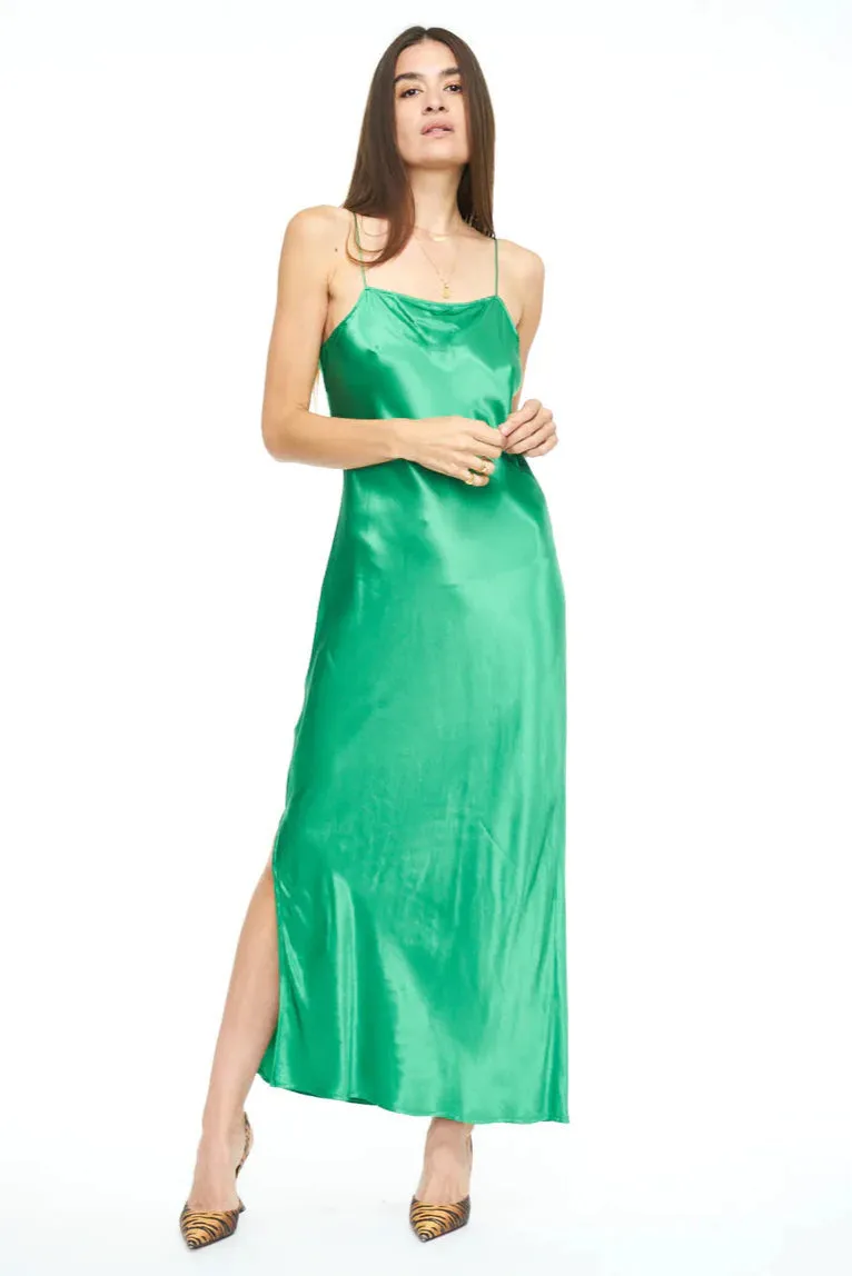 Mari Midi Slip Dress | Fern