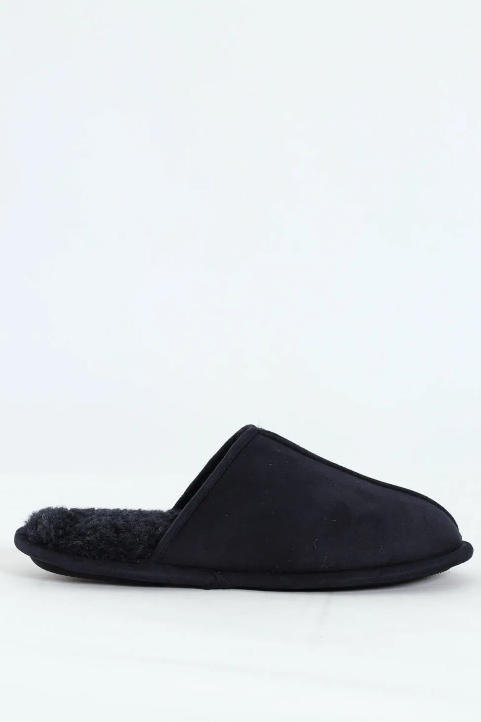Martin Open Back Slipper - Navy