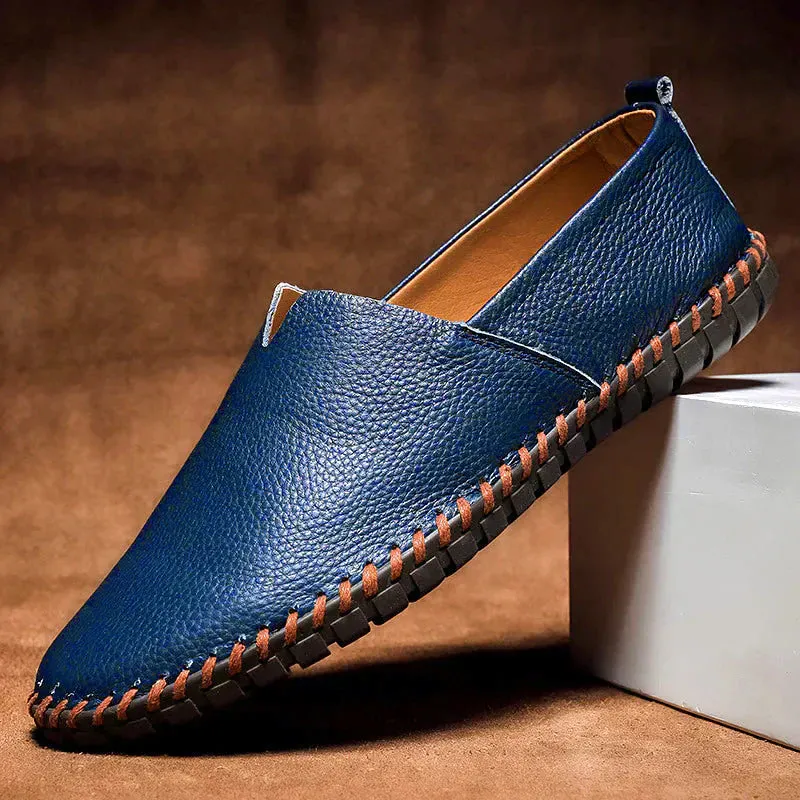 Matt - Elegant men's genuine leather loafers