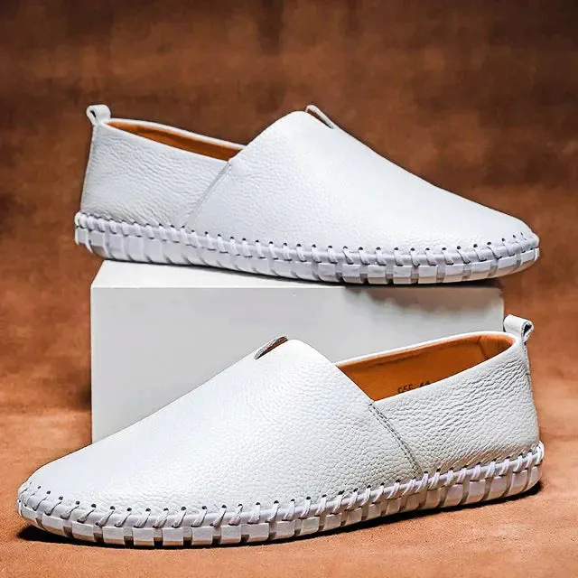 Matt - Elegant men's genuine leather loafers