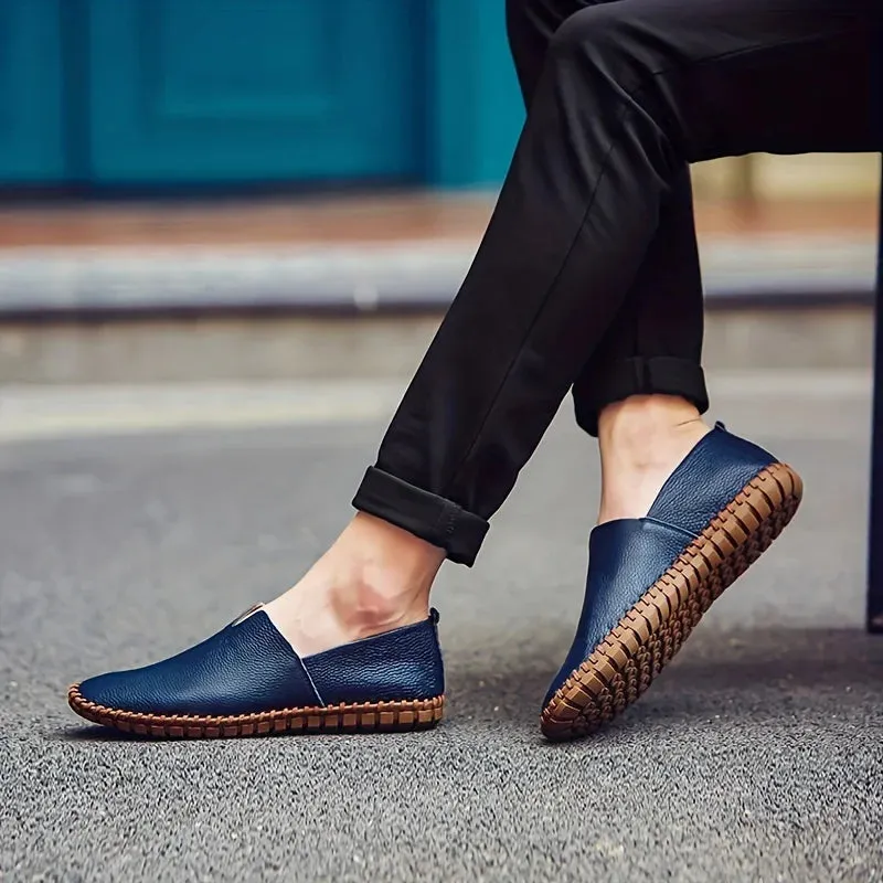 Matt - Elegant men's genuine leather loafers