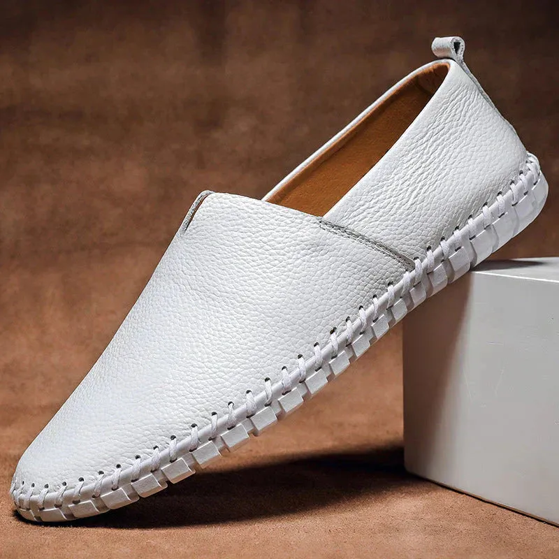 Matt - Elegant men's genuine leather loafers