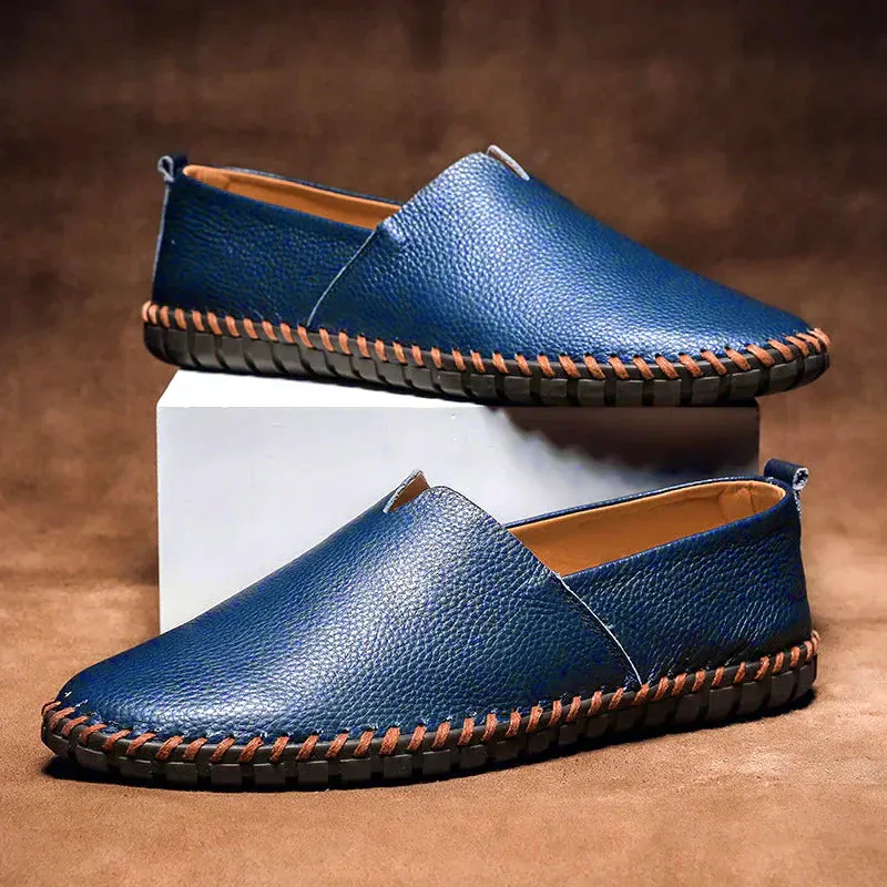 Matt - Elegant men's genuine leather loafers