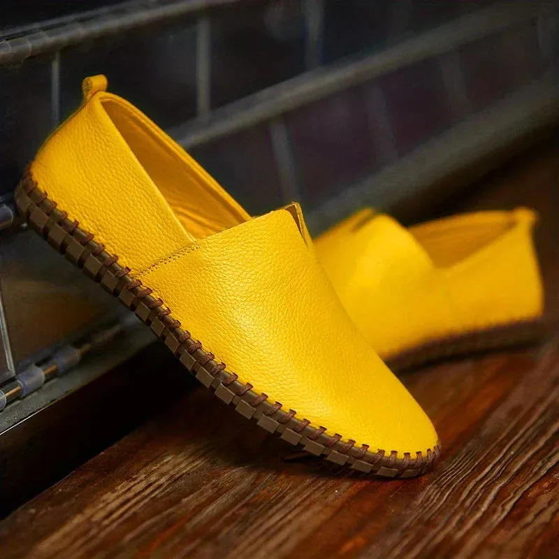 Matt - Elegant men's genuine leather loafers