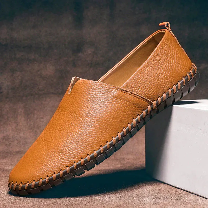 Matt - Elegant men's genuine leather loafers