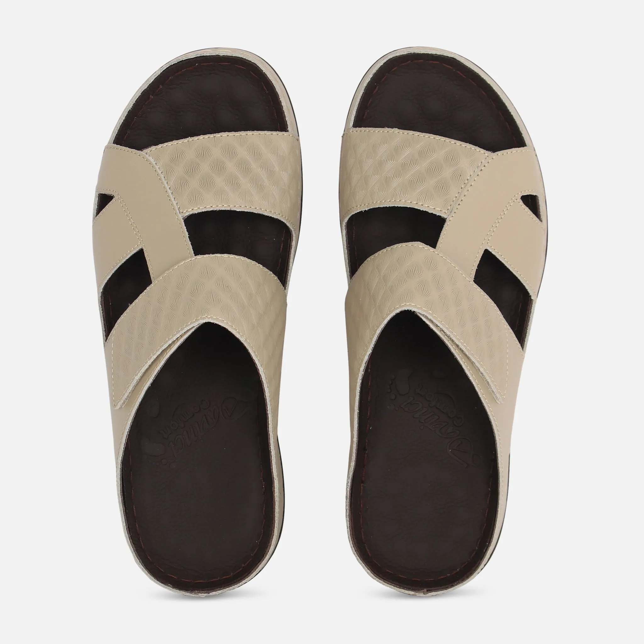 MEN ARABIC VELCRO SLIPPERS