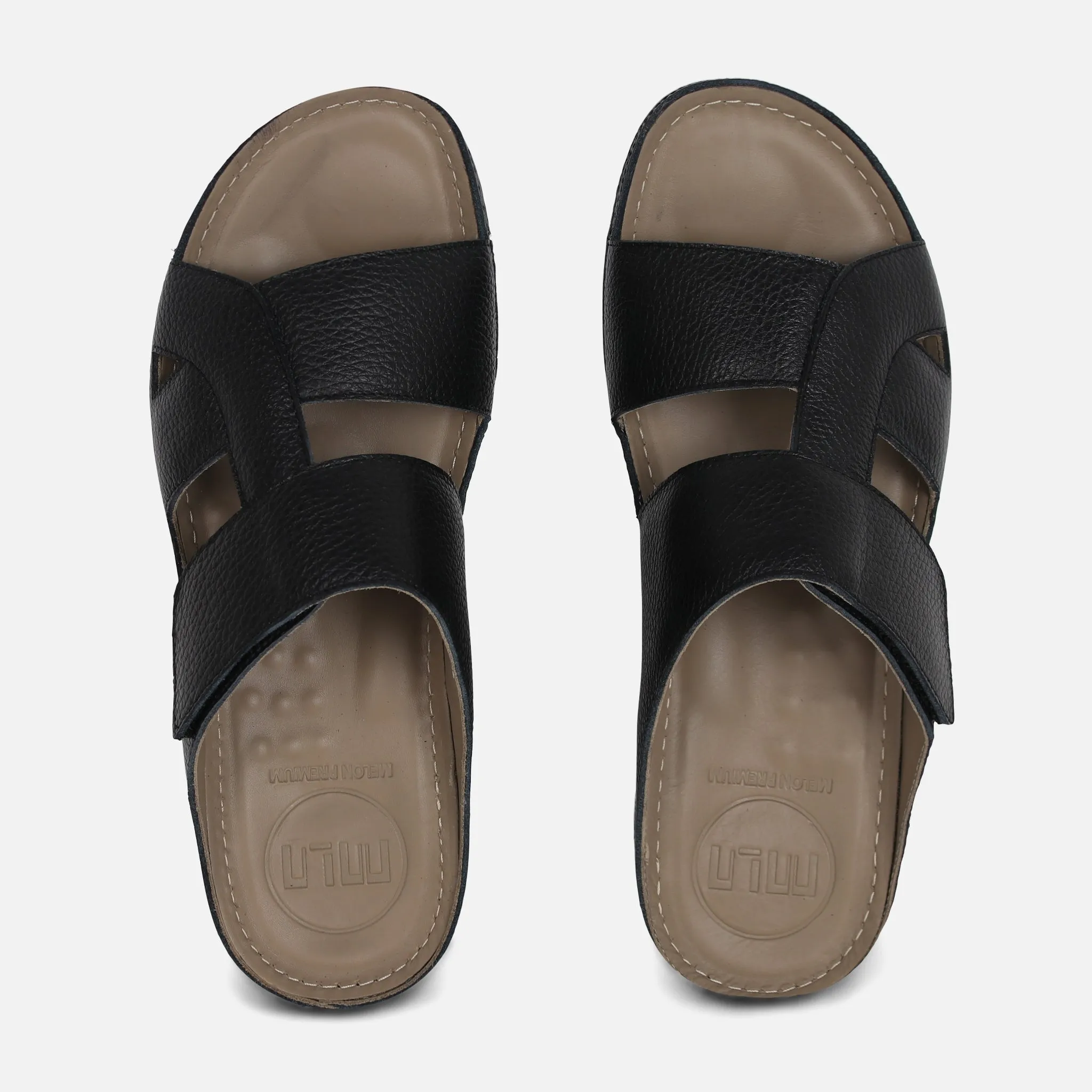 MEN ARABIC VELCRO SLIPPERS