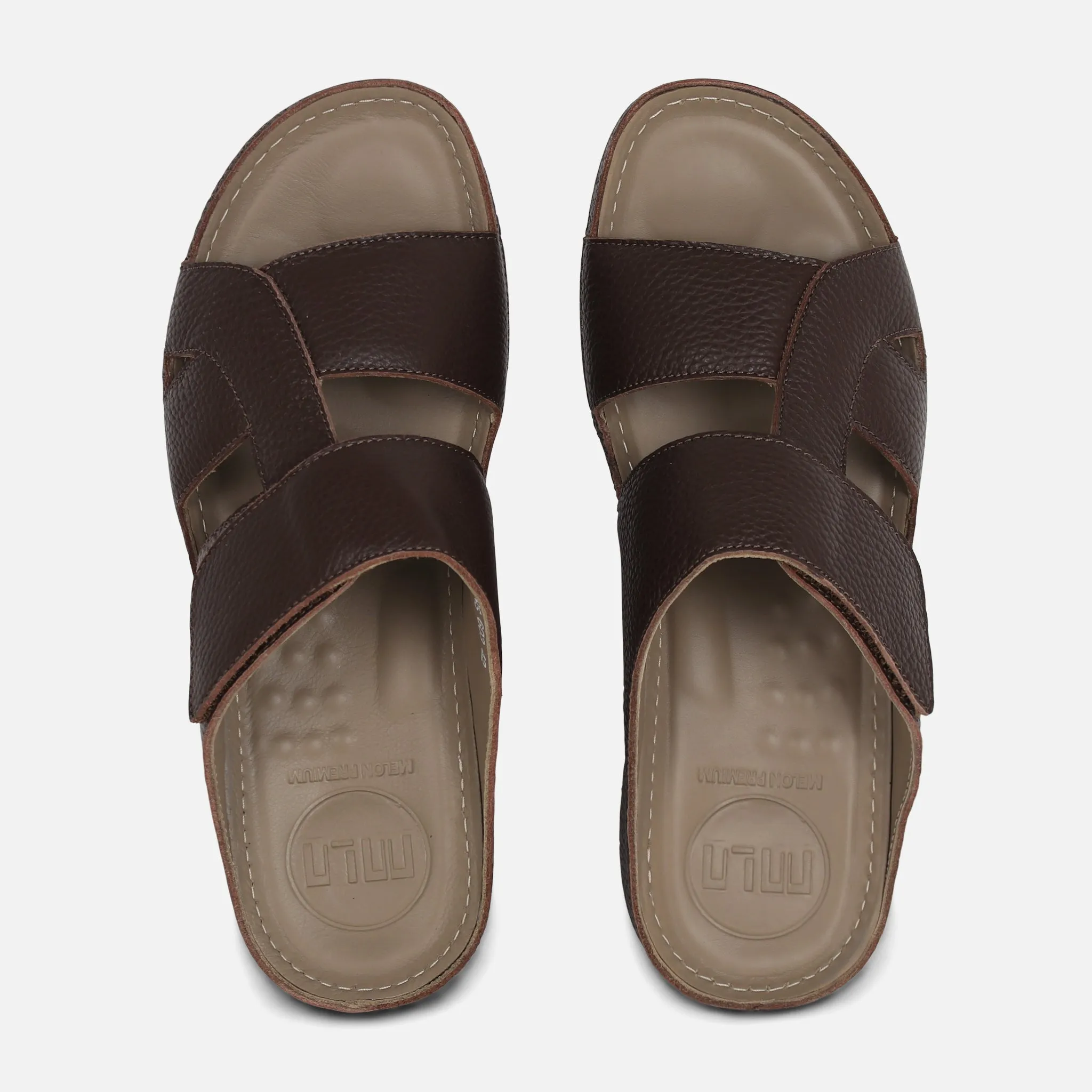 MEN ARABIC VELCRO SLIPPERS