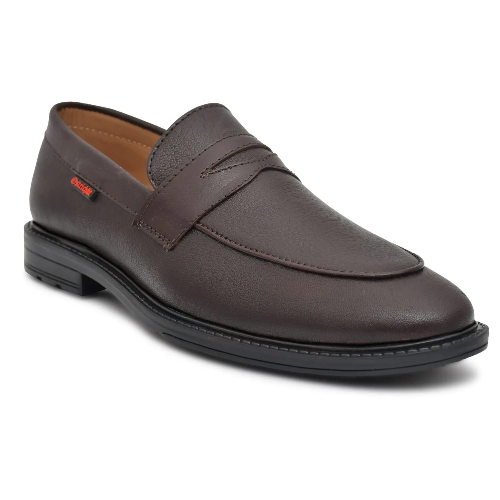 MEN LEATHER LOAFER WITH DOUBLE STITCHED WELTS ART NO OF-214 CH