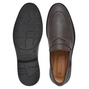 MEN LEATHER LOAFER WITH DOUBLE STITCHED WELTS ART NO OF-214 CH