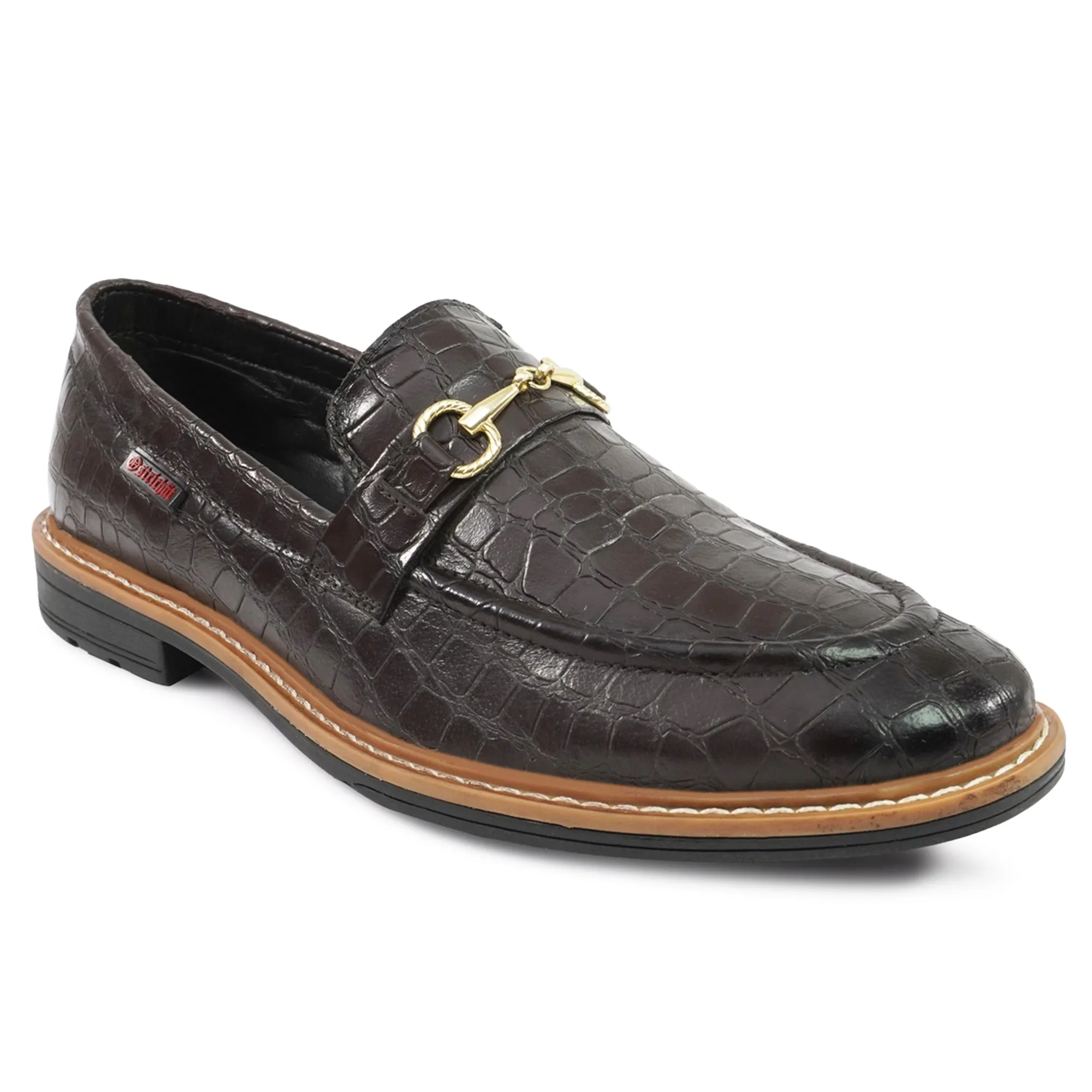 MEN  LEATHER LOAFER  WITH DOUBLE STITCHED WELTS ART NO OF-3752