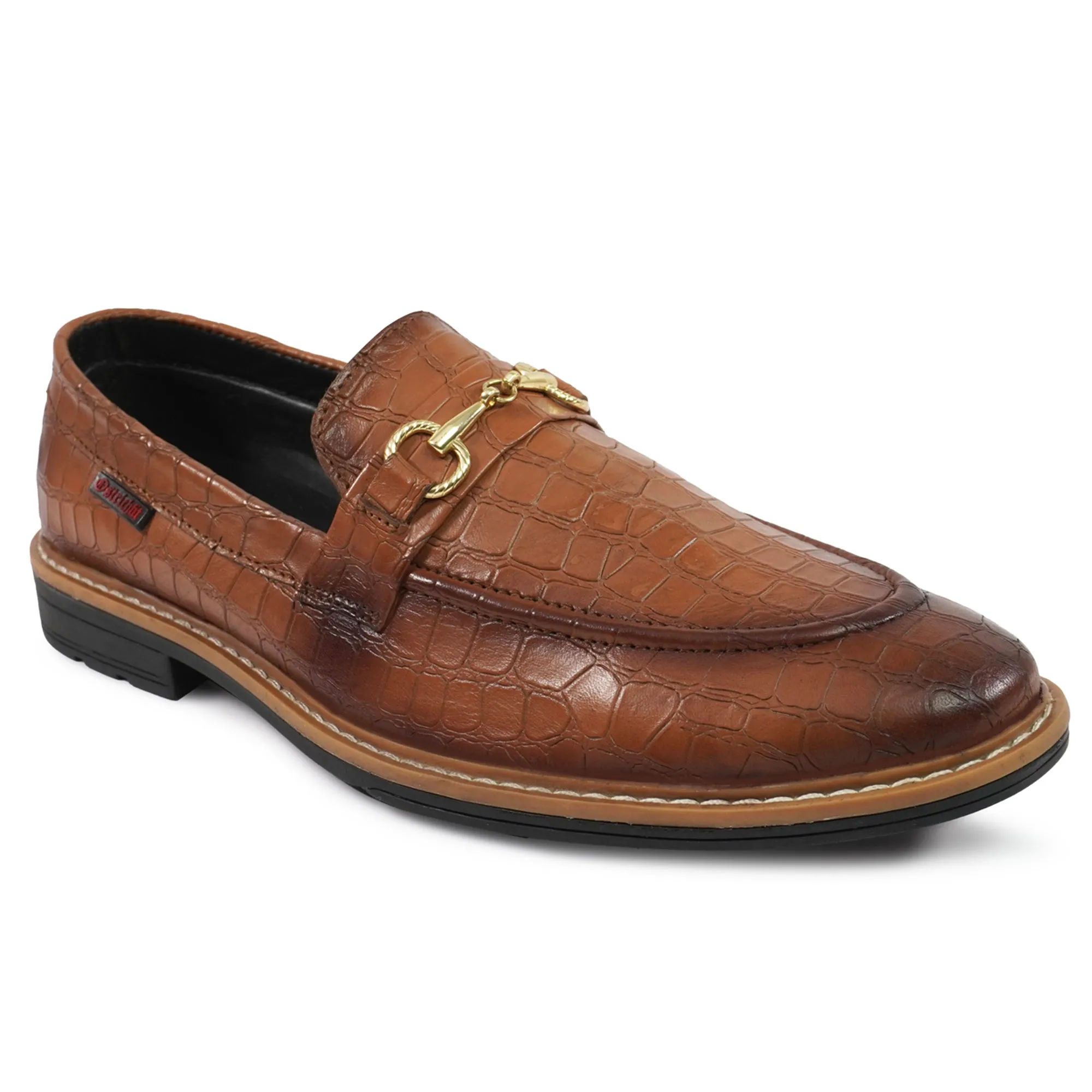 MEN  LEATHER LOAFER  WITH DOUBLE STITCHED WELTS ART NO OF-3752