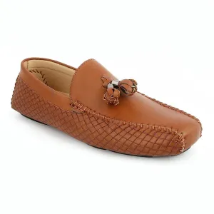 Men's Loafer Shoes (HM180805-3) -  Brown