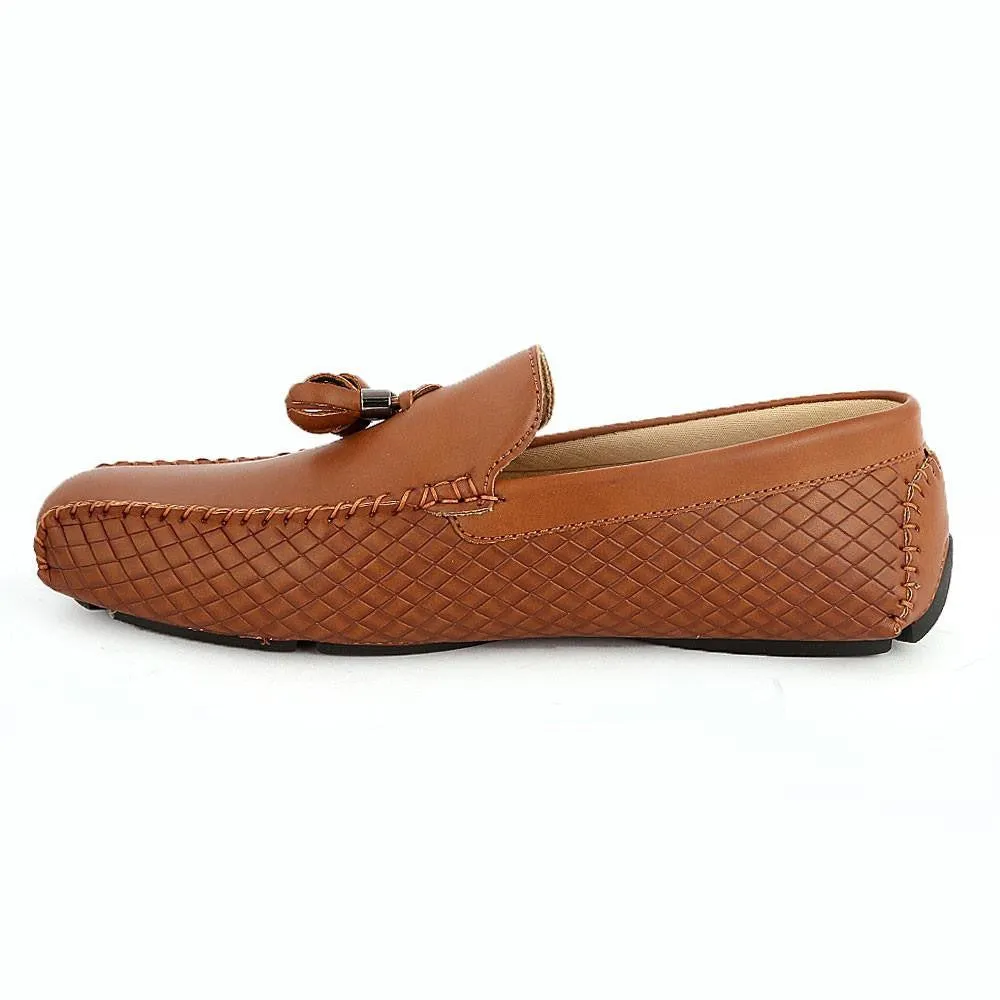 Men's Loafer Shoes (HM180805-3) -  Brown