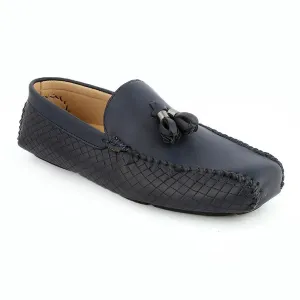 Men's Loafer Shoes (HM180805-3) -  Navy Blue - Navy/Blue