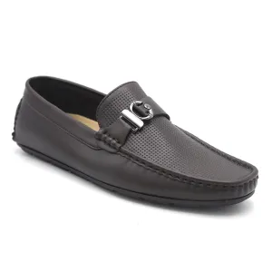 Men's Loafer Shoes XD244-2 - Coffee