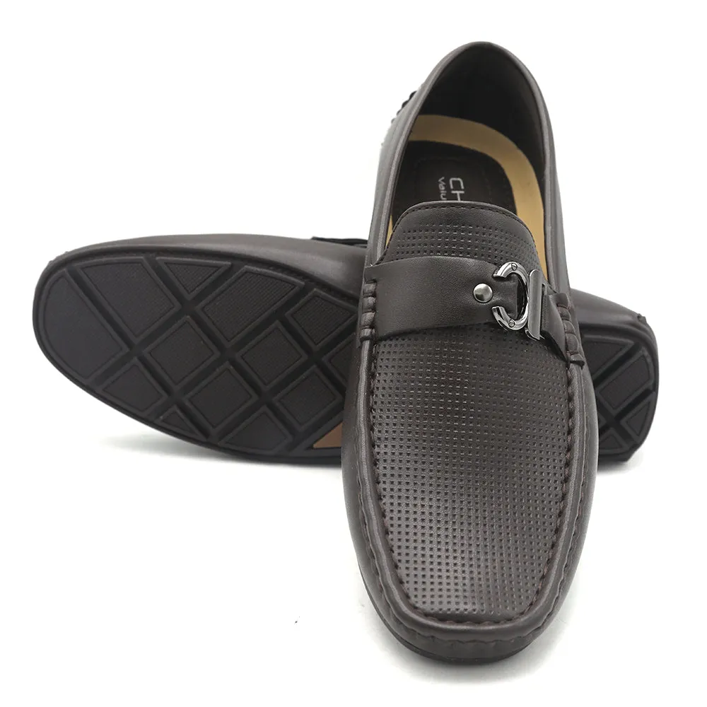 Men's Loafer Shoes XD244-2 - Coffee