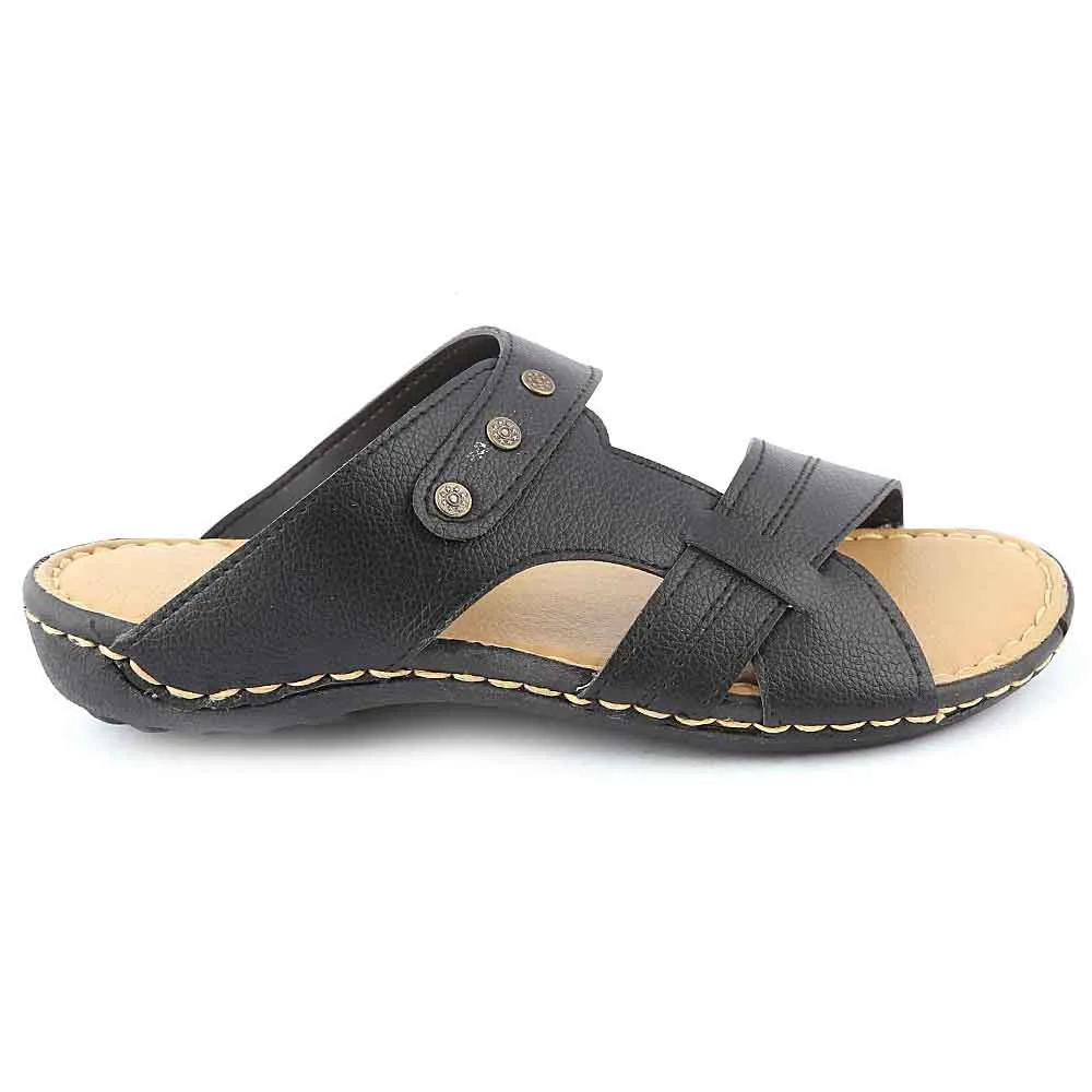 Men's Slippers (R36) - Black