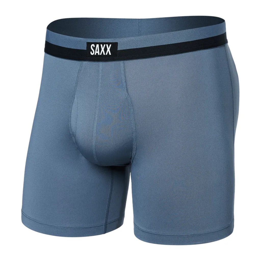 Men's Sport Mesh Boxer Briefs Fly