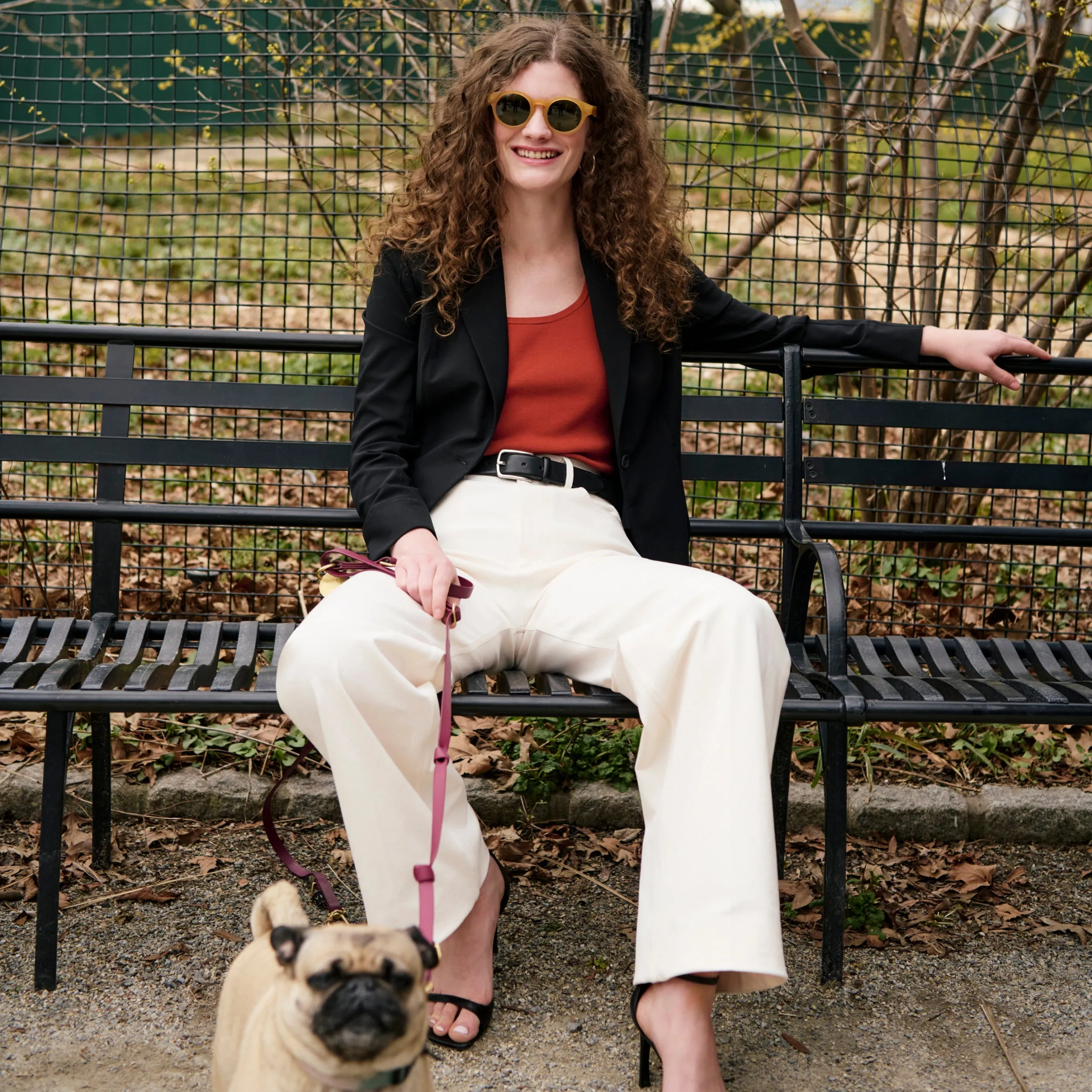 Milo Wide-Leg Jean - Eco Better Than Denim :: Bright Ivory