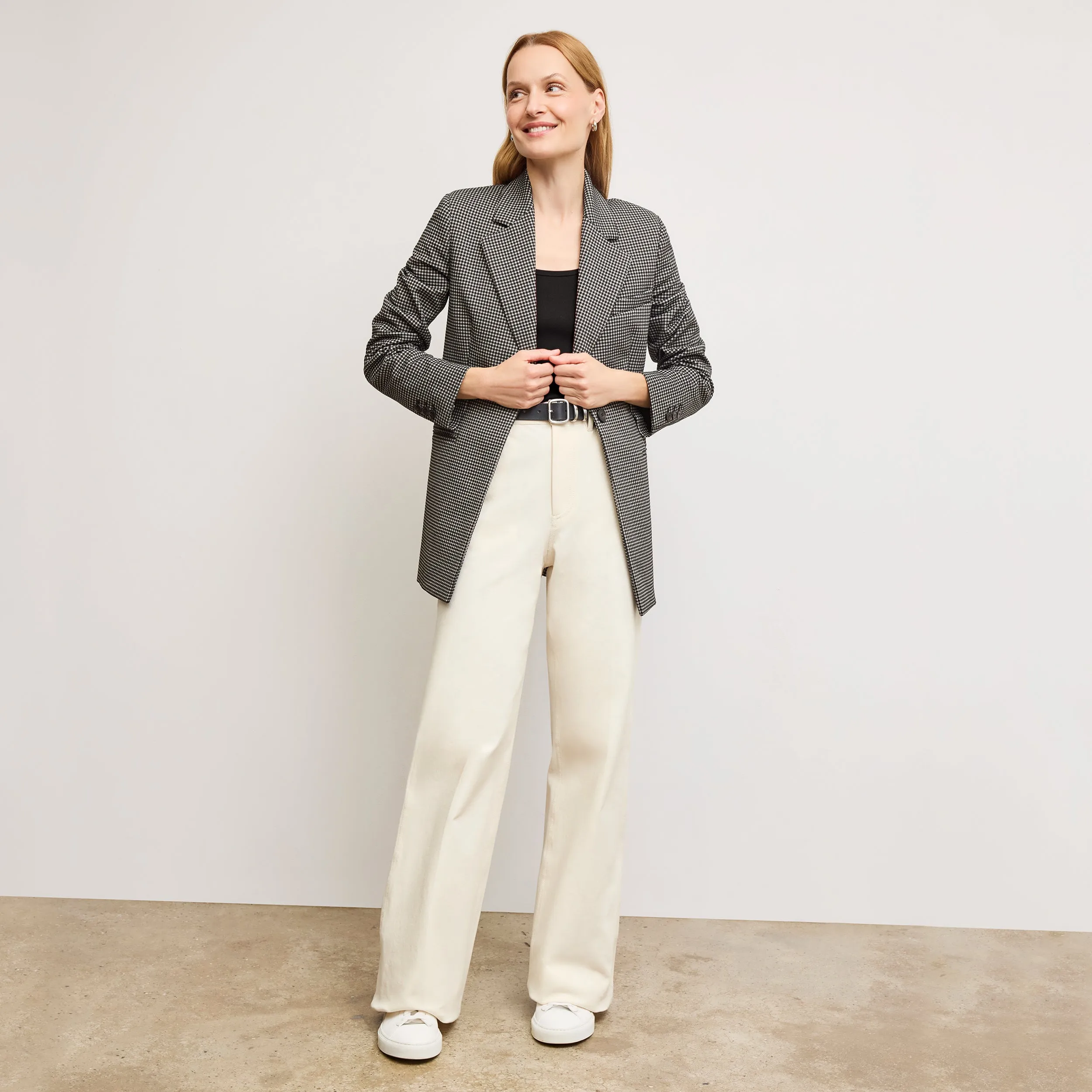 Milo Wide-Leg Jean - Eco Better Than Denim :: Bright Ivory