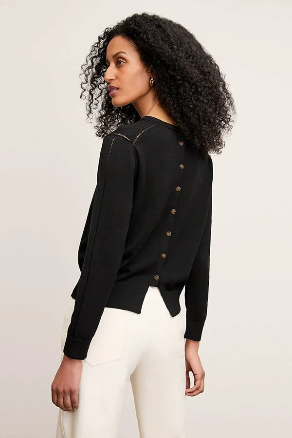 Milo Wide-Leg Jean - Eco Better Than Denim :: Bright Ivory