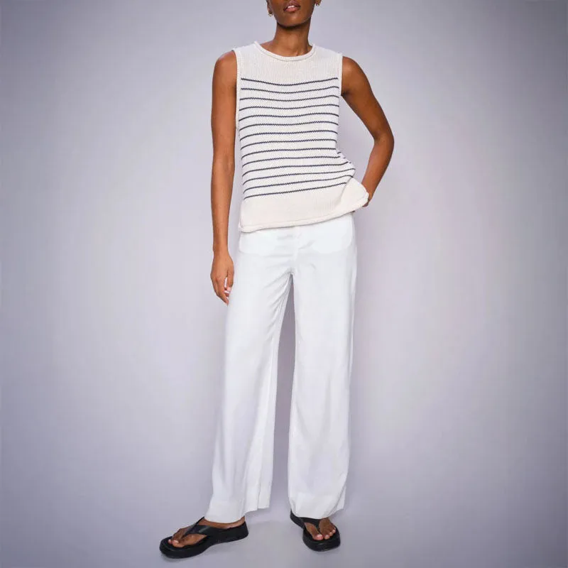 MOS MOSH MMSoey Beaumont Pant in Ecru