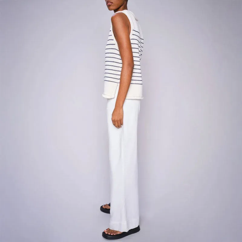 MOS MOSH MMSoey Beaumont Pant in Ecru