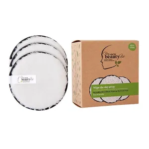 MY ECO BEAUTY KIT -  RE-USEABLE MAKEUP REMOVER PAD - 'WHITE' Microfibre 3pk
