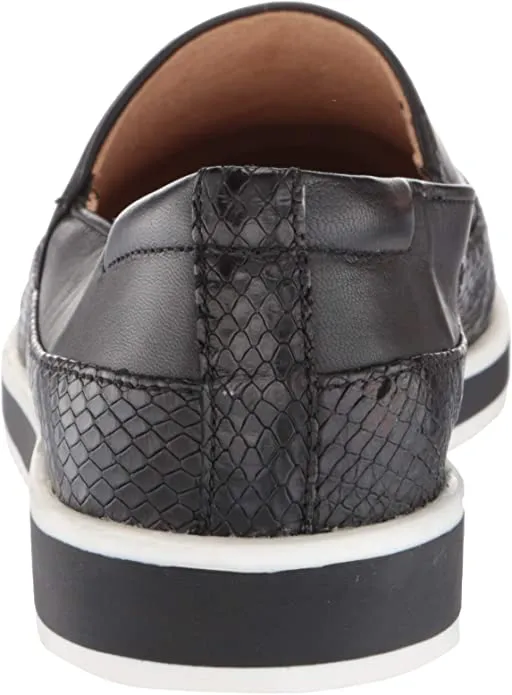 Naturalizer womens Beale Slip-ons Loafer, Black, 8.5 Wide US