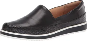 Naturalizer womens Beale Slip-ons Loafer, Black, 8.5 Wide US