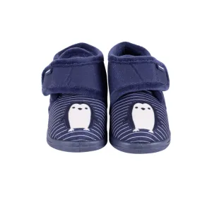 Navy Slippers