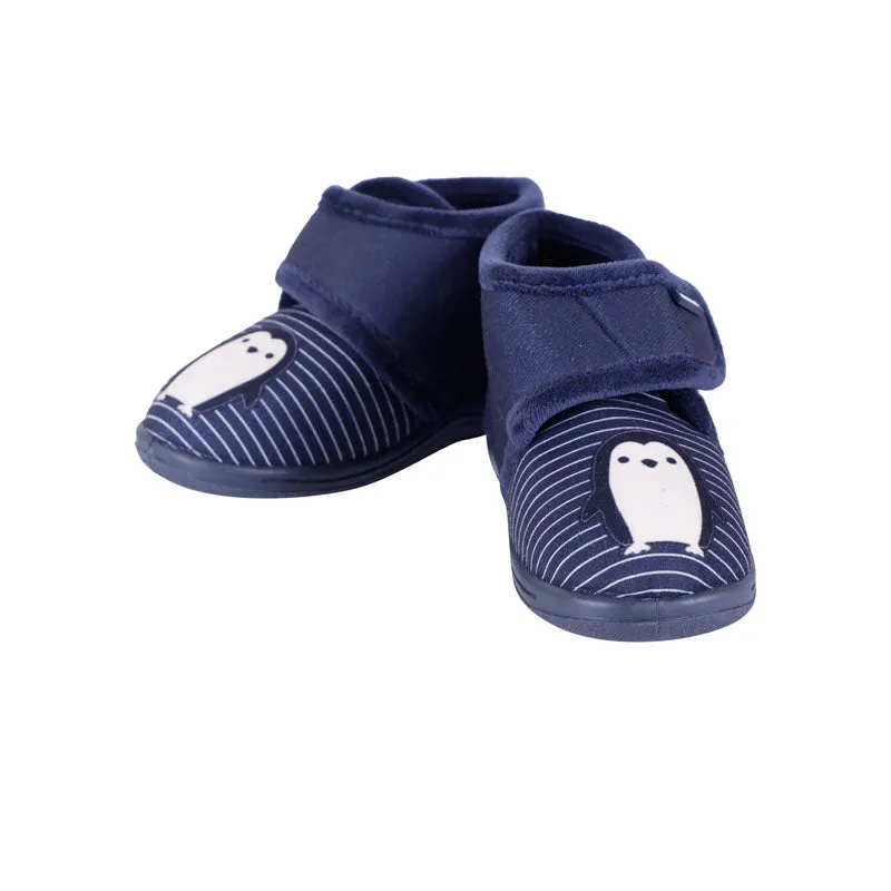 Navy Slippers