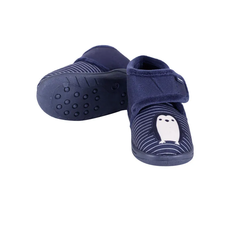 Navy Slippers