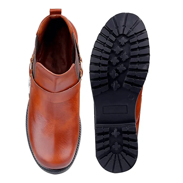 New Arrival Casual Ring Chelsea Slip-On Ankle Boot For Men's-UniqueandClassy