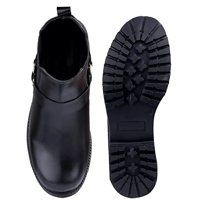 New Arrival Casual Ring Chelsea Slip-On Ankle Boot For Men's-UniqueandClassy