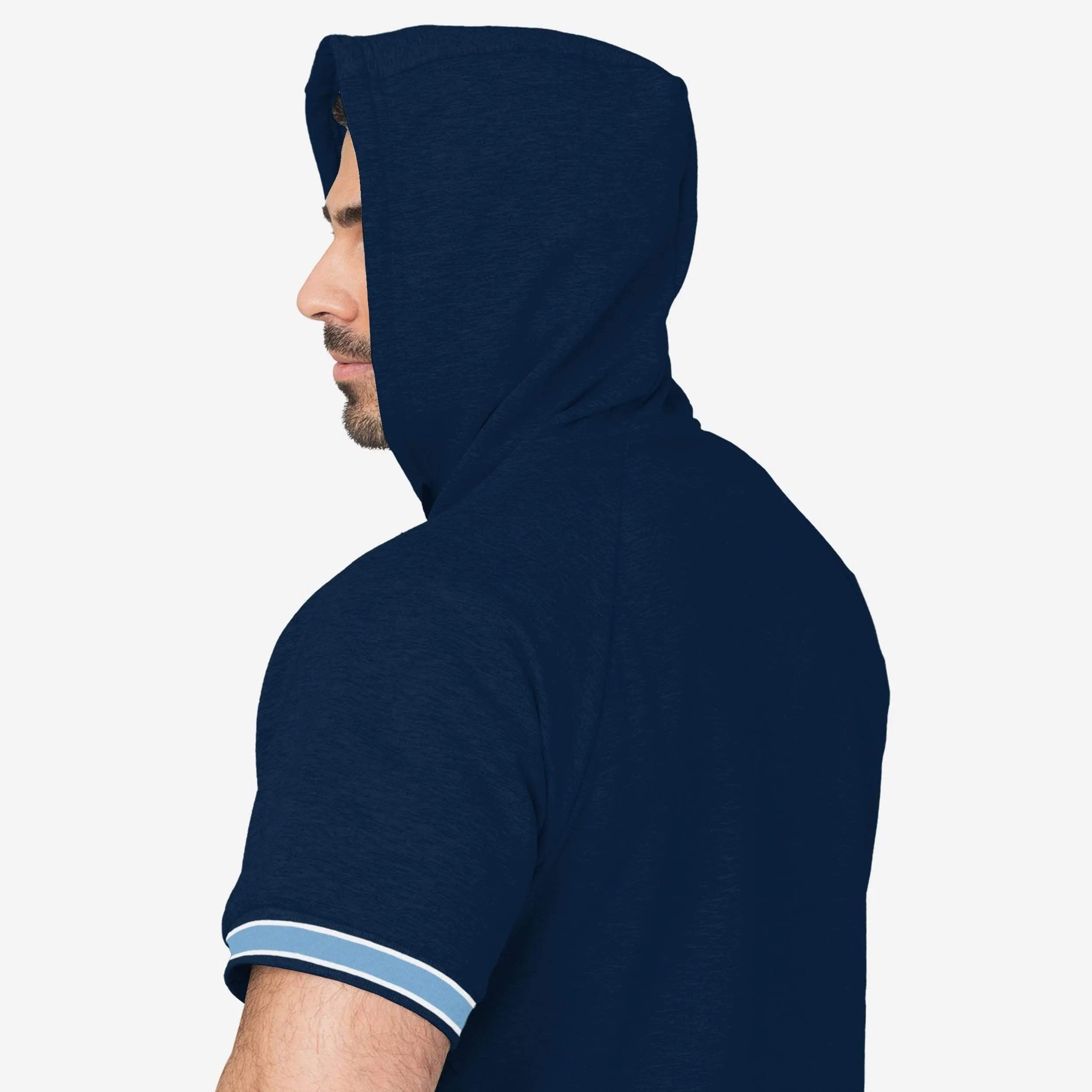 North Carolina Tar Heels Short Sleeve Hoodie